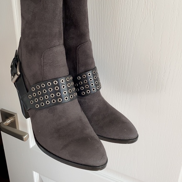 Michael Kors Charcoal Grey Brody Over The Knee - Picture 4 of 11